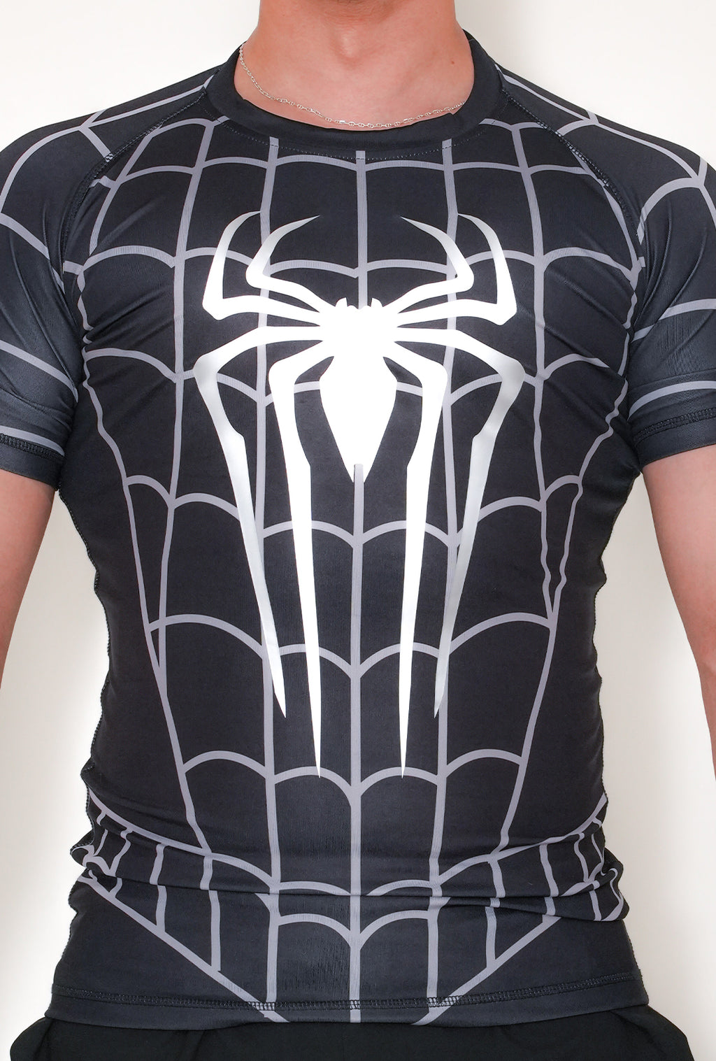 Spider Suit Compression T-Shirt - Black
