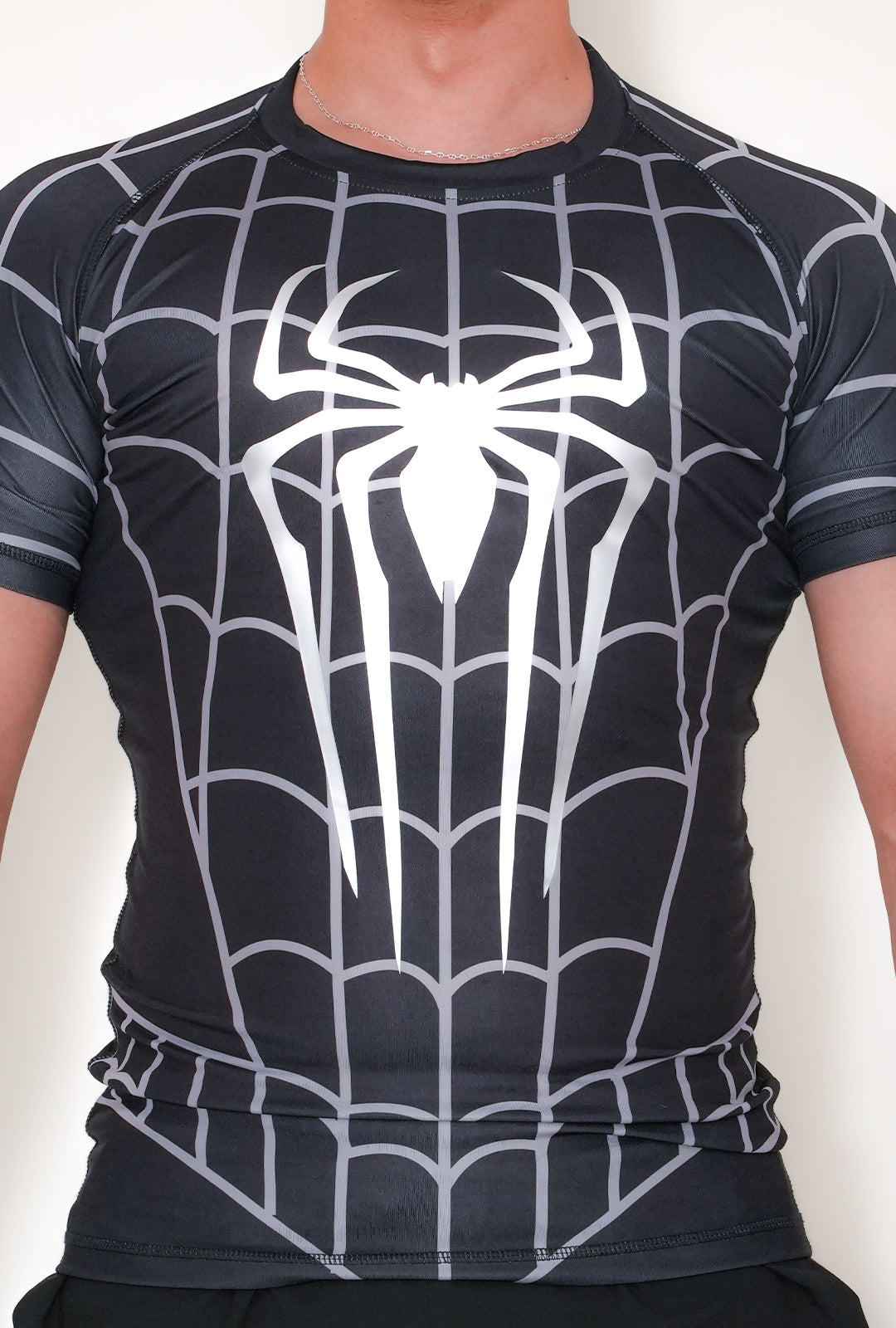 Spider Suit Compression T-Shirt - Black