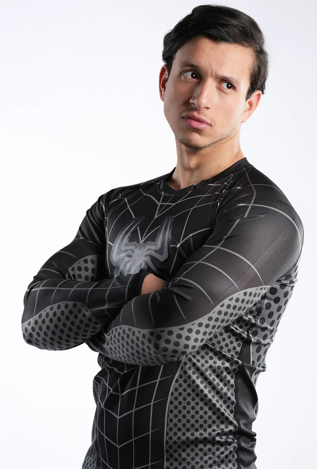 Spider Suit Compression Shirt - Black