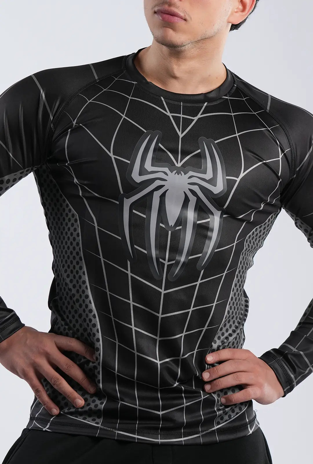 Spider Suit Compression Shirt - Black
