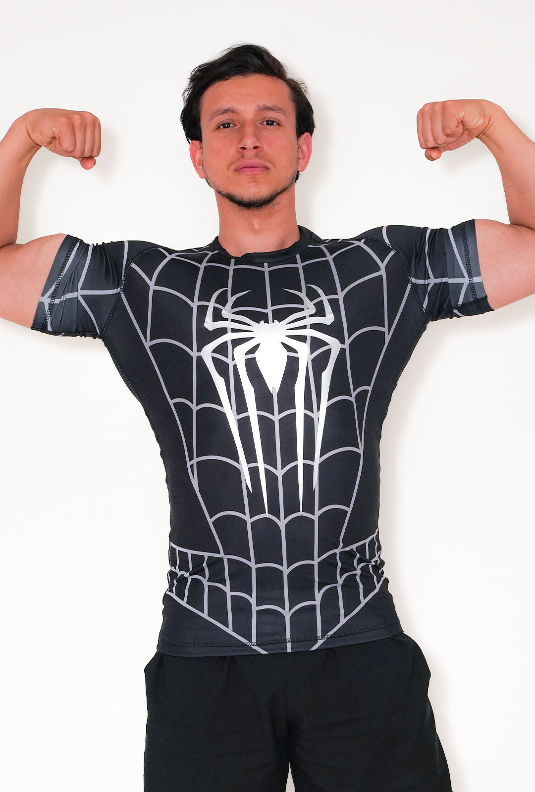 Spider Suit Compression T-Shirt - Black