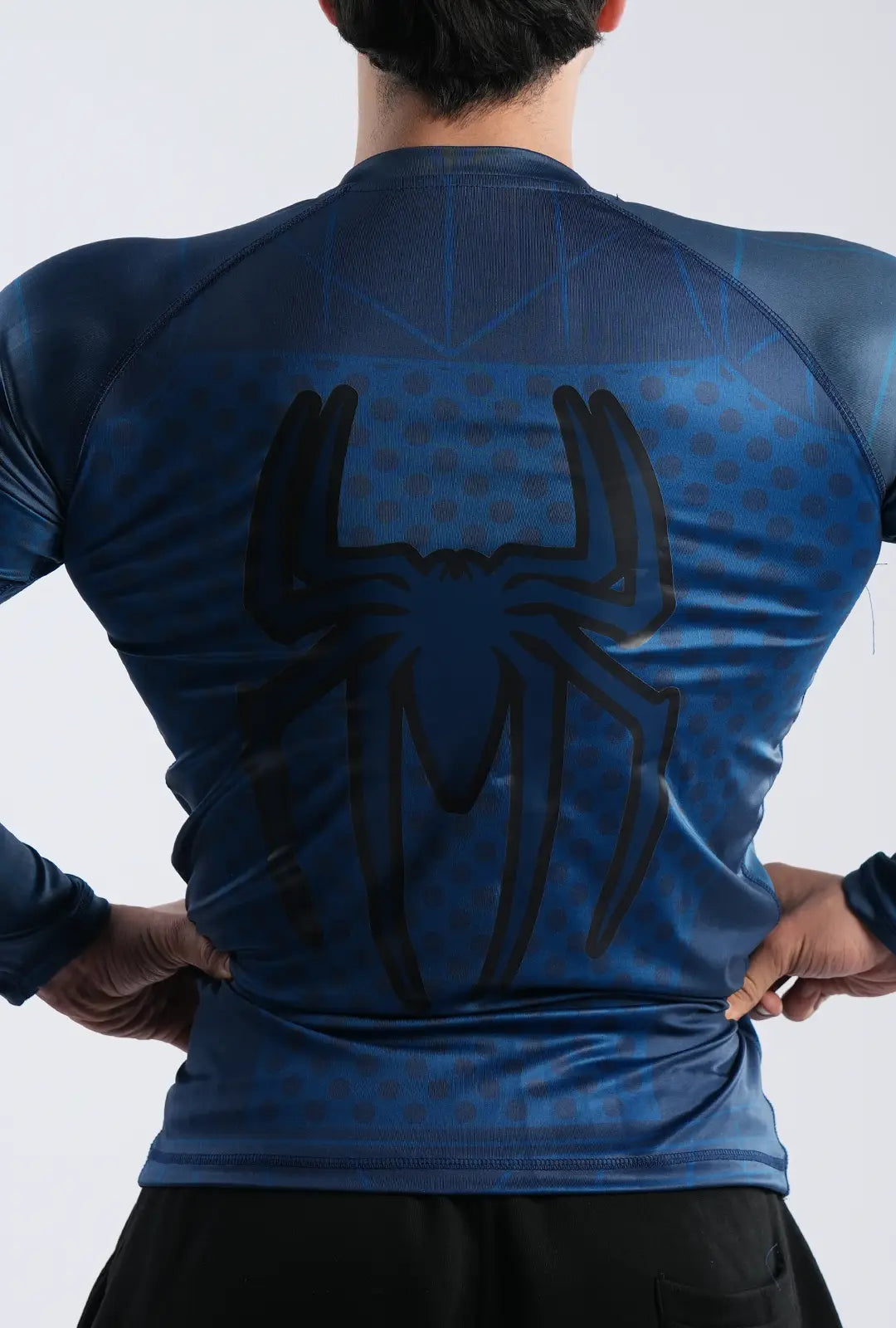 Spider Suit Compression Shirt - Blue