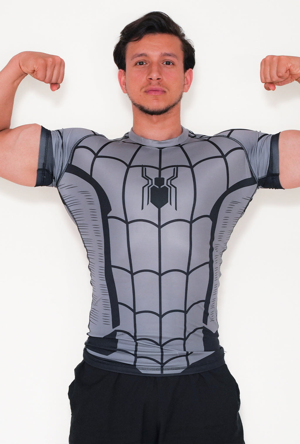 Spider Pro Compression T-Shirt - Gray