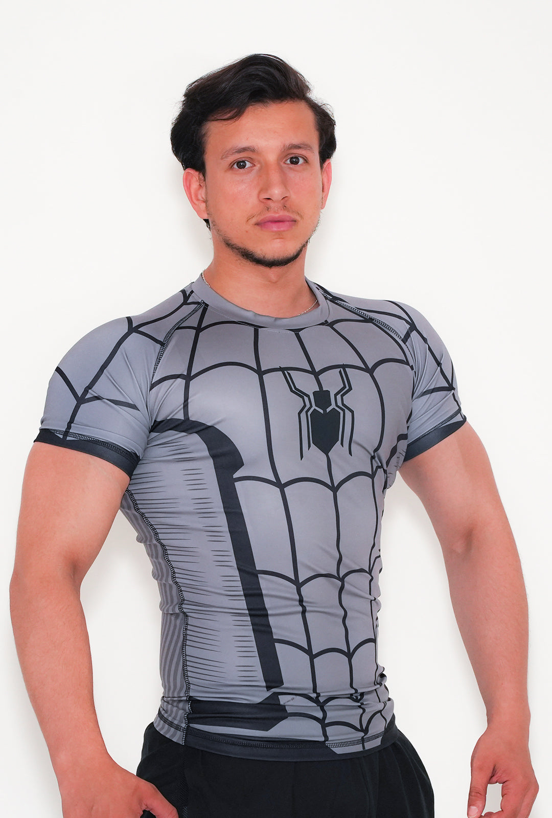 Spider Pro Compression T-Shirt - Gray