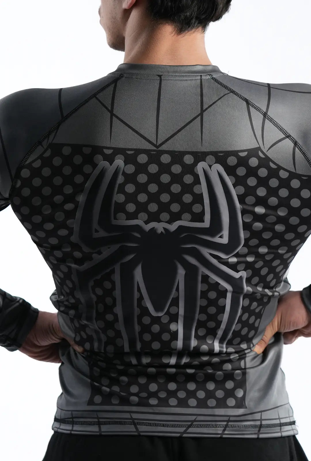 Spider Suit Compression Shirt - Gray