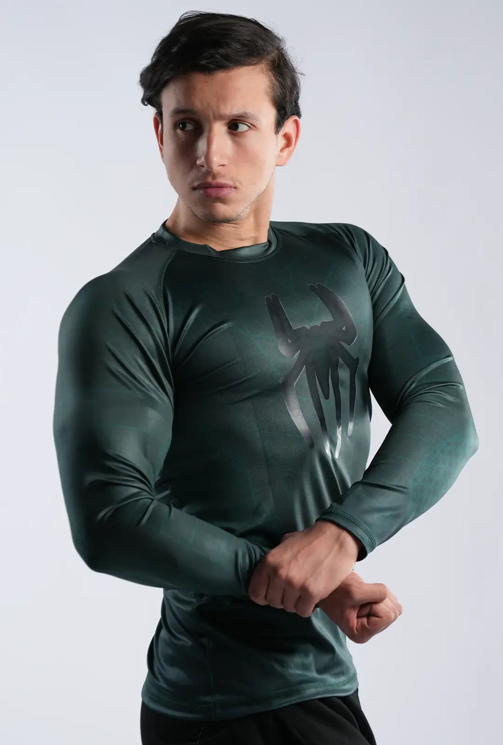 Spider Suit Compression Shirt - Green