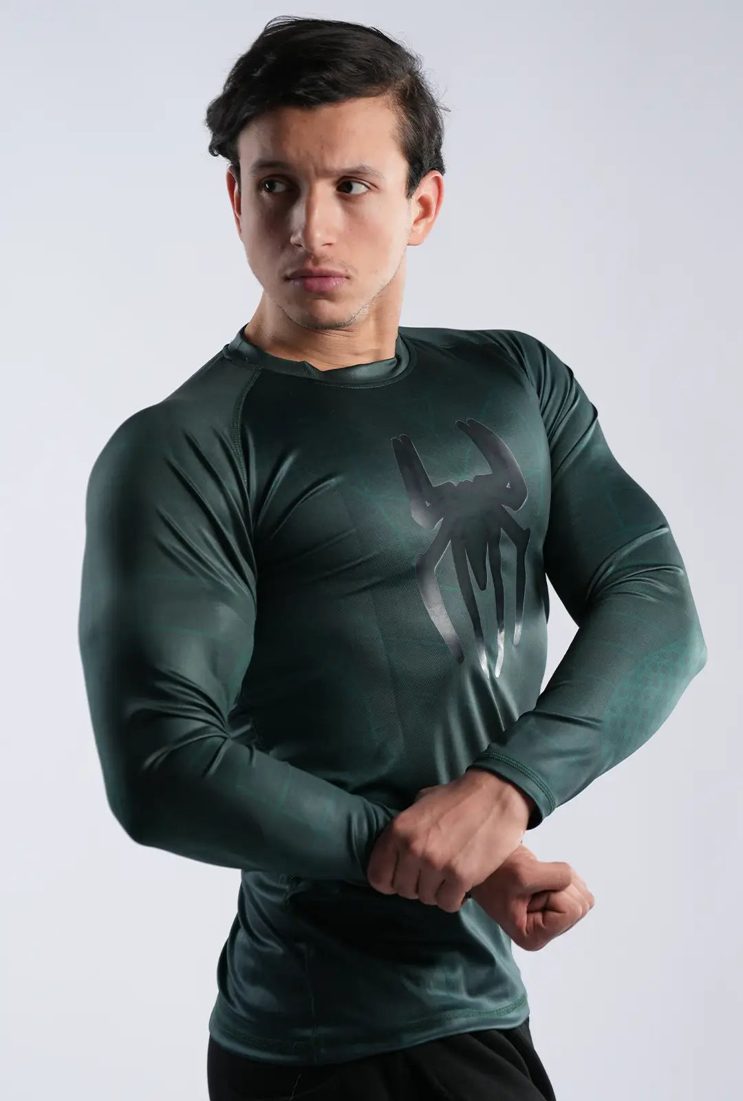 Spider Suit Compression Shirt - Green