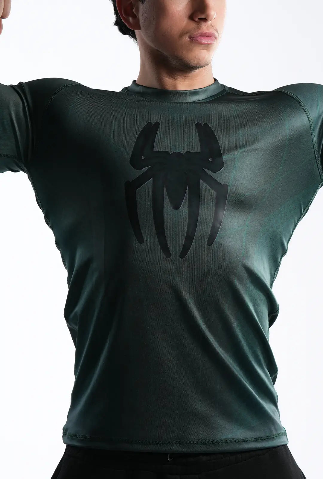 Spider Suit Compression Shirt - Green