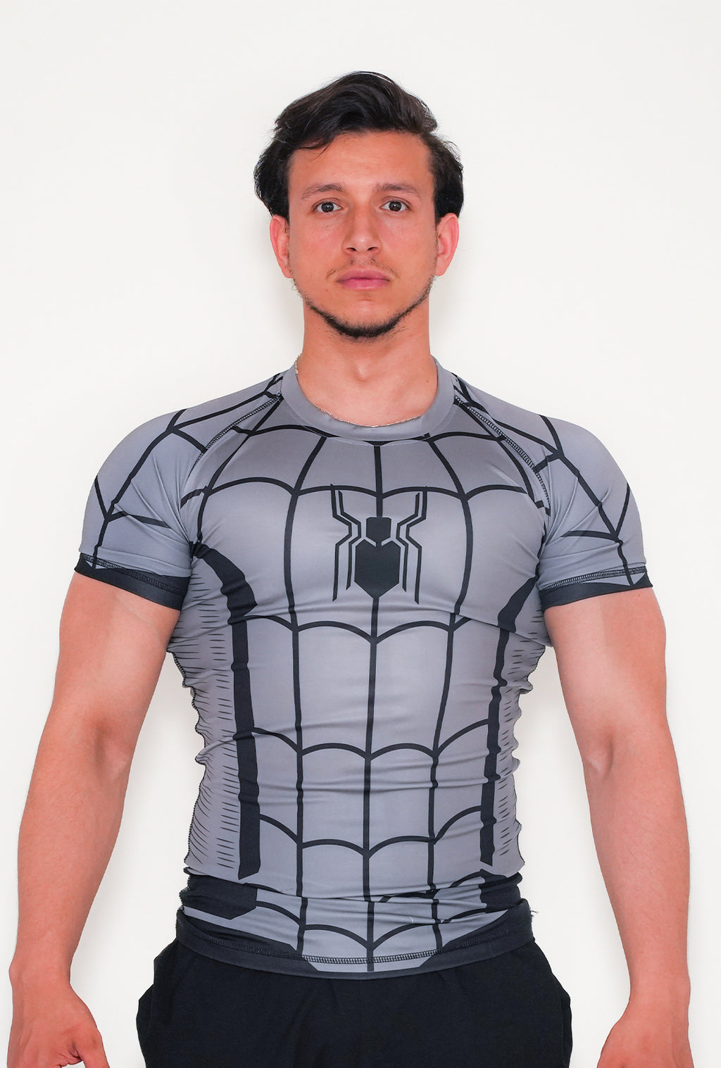 Spider Pro Compression T-Shirt - Gray