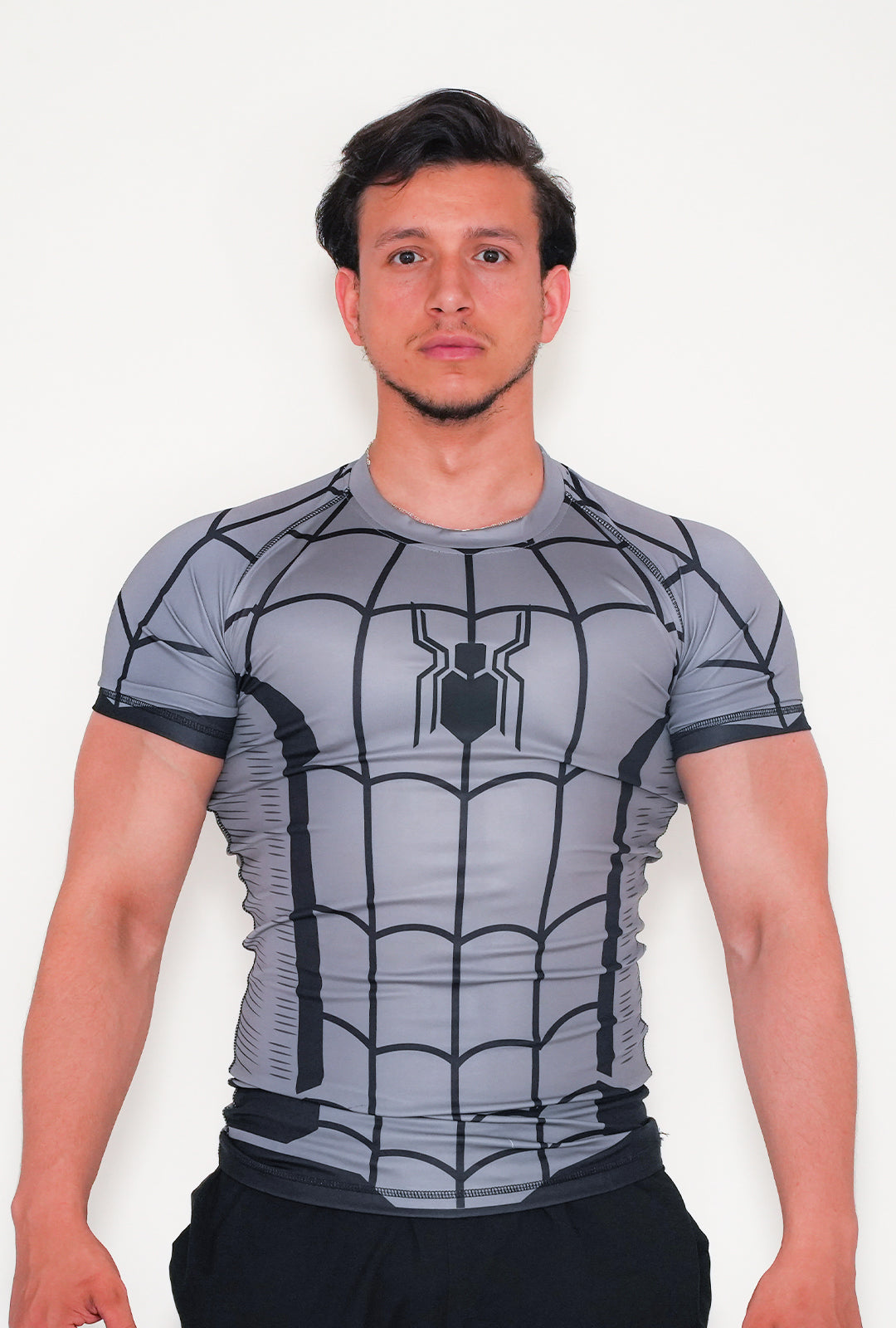 Spider Pro Compression T-Shirt - Gray