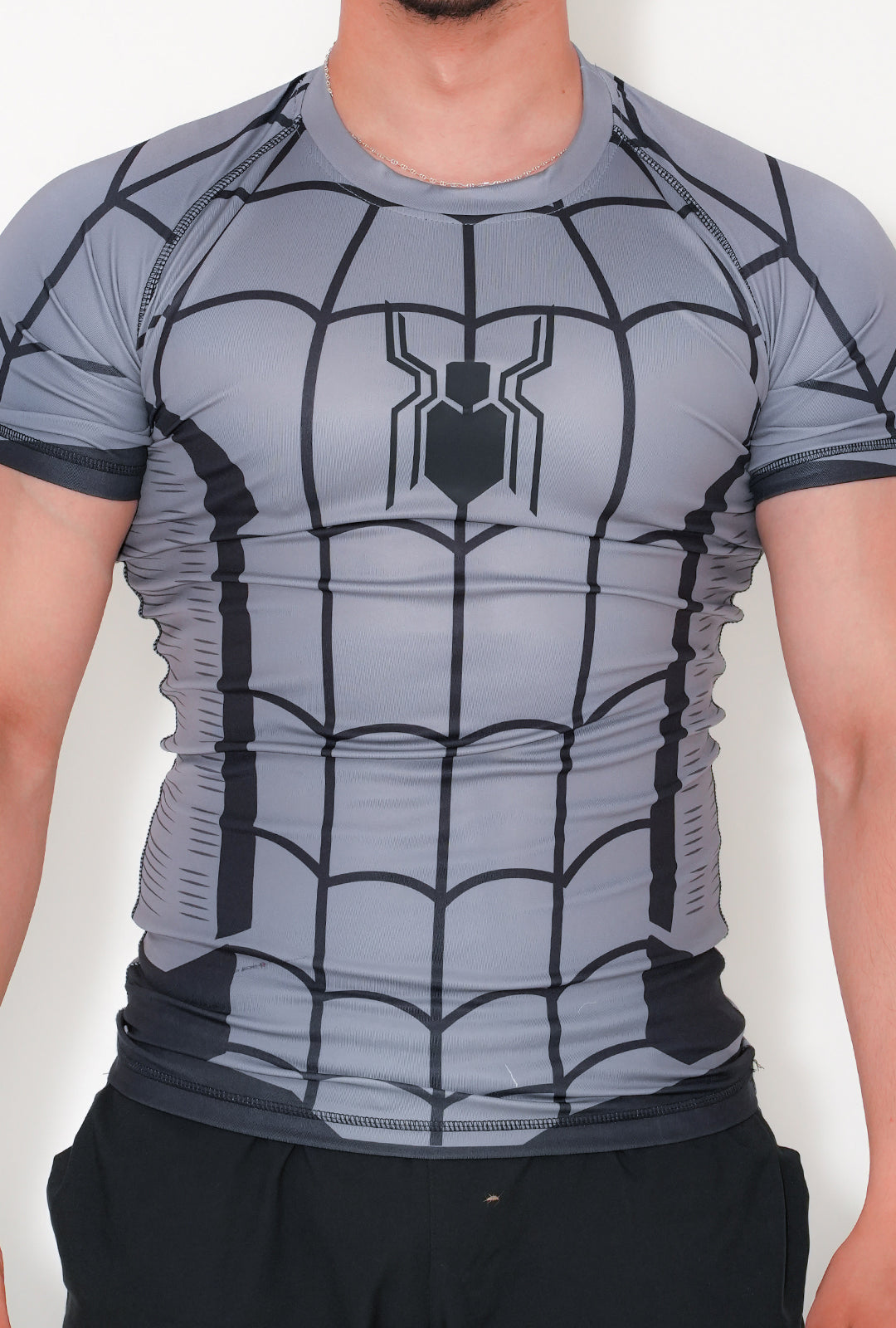 Spider Pro Compression T-Shirt - Gray
